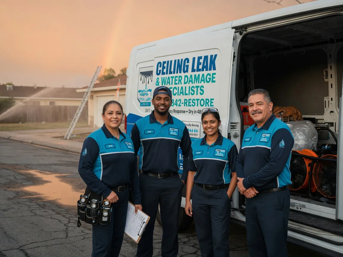 Ceiling Leak Cleanup company in Warren, OR